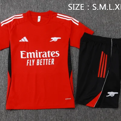 Alternative view of Arsenal Training Jersey Kit Red 2025/26