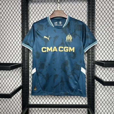 Marseille Soccer Jersey Away Custom Shirt 2024/25