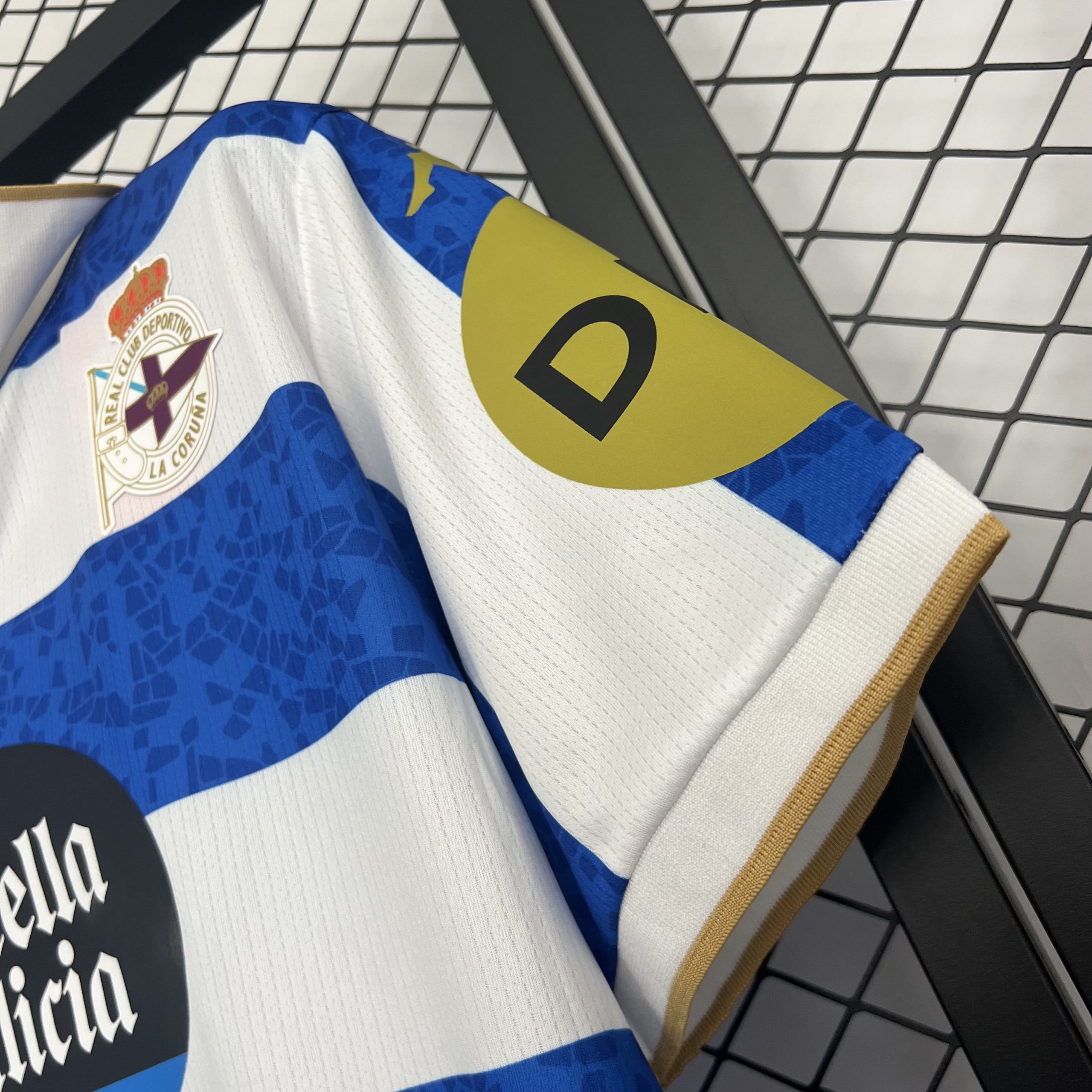 Deportivo La Coruña Soccer Jersey Home Custom Shirt 2025-26 - Image 4