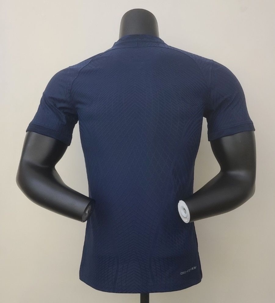 France Retro Soccer Jersey Home Shirt World Cup 2022 - Image 2