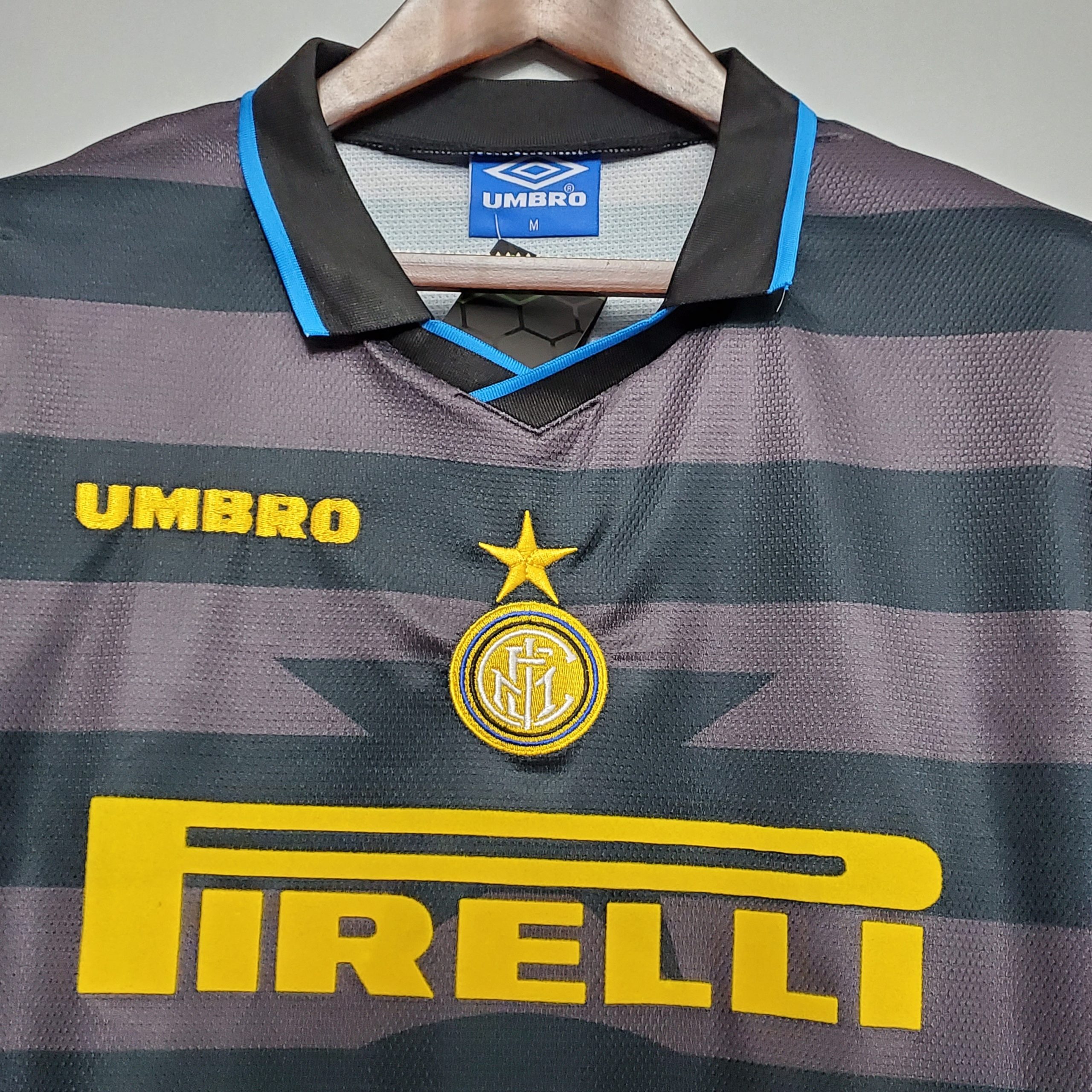 Inter Milan Jersey Custom Third Away Soccer Jersey 1997/98 - Image 6