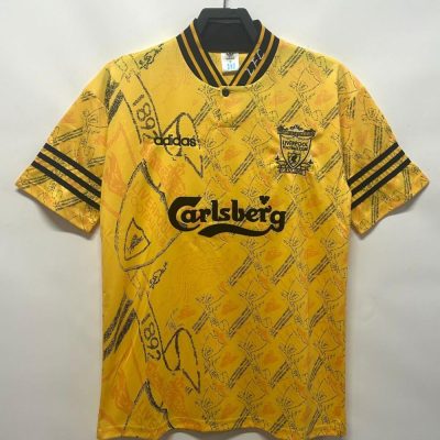 Liverpool Retro Football Jersey Third Away Custom Shirt 1994/96