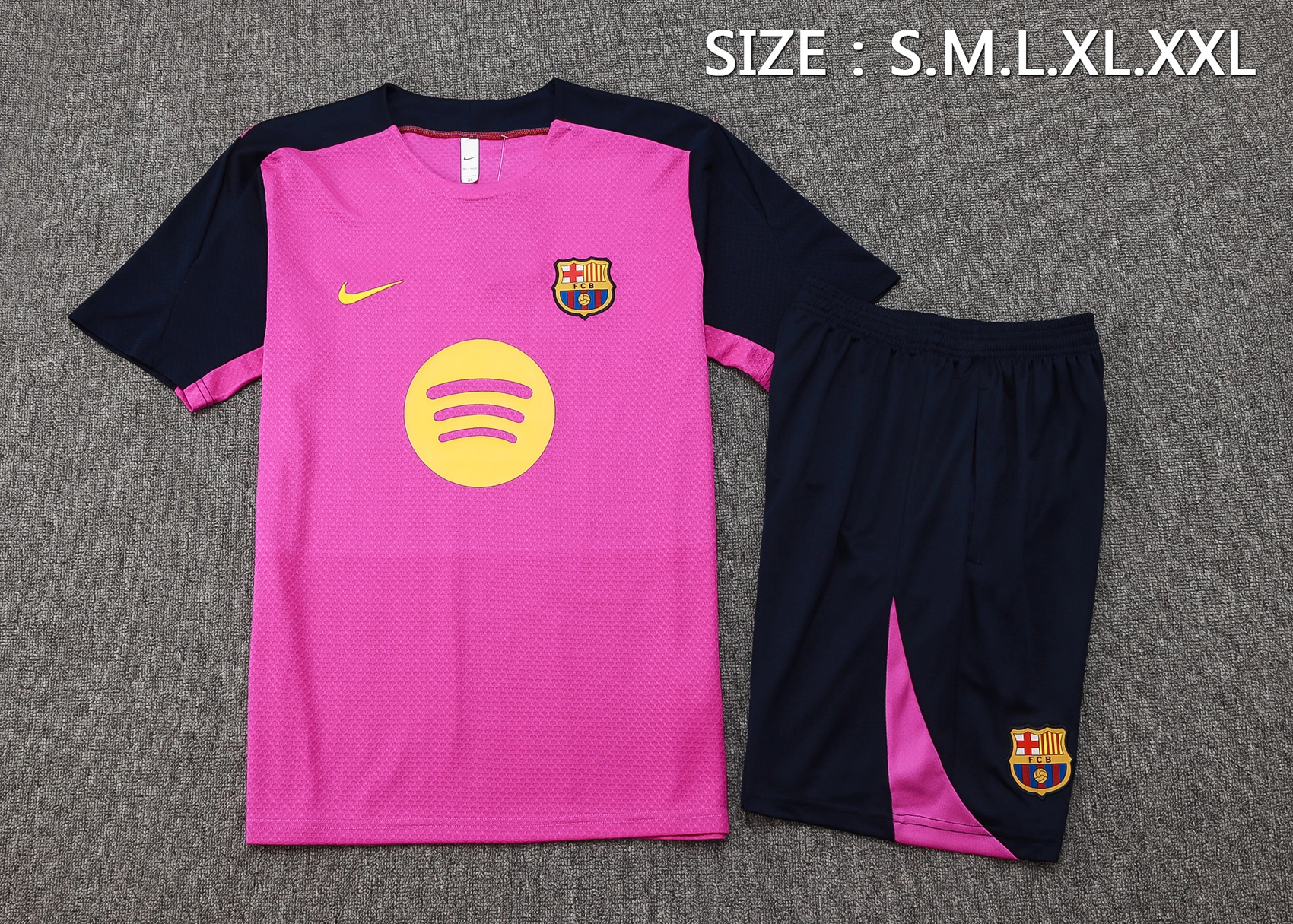 Barcelona Training Jersey Kit Purple 2025/26 - Image 3