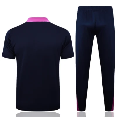 Alternative view of Barcelona Training Kit (Polo+Pants) Cyan 2025/26