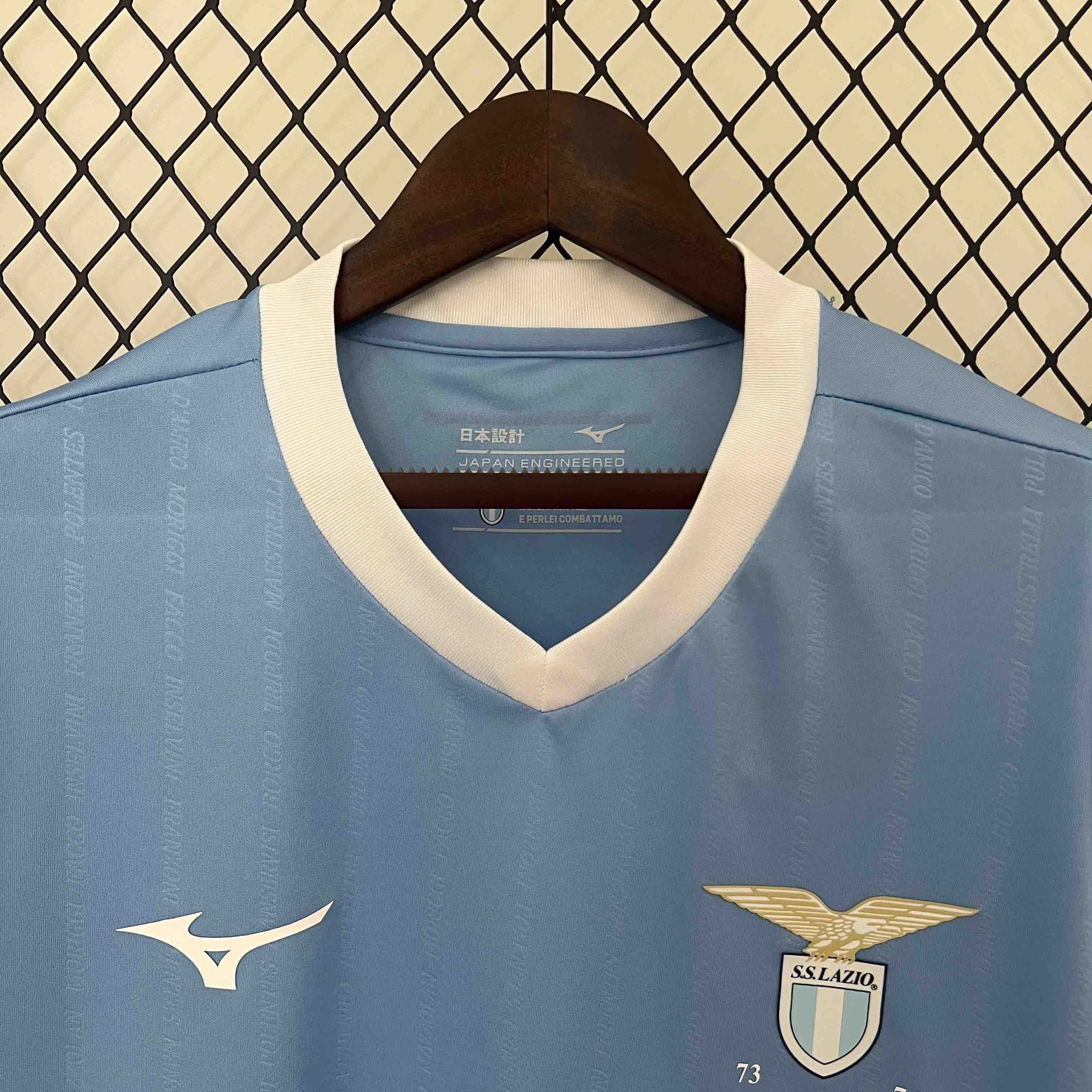 Lazio Soccer Jersey 50th Anniversary Custom Shirt 2024/25 - Image 3