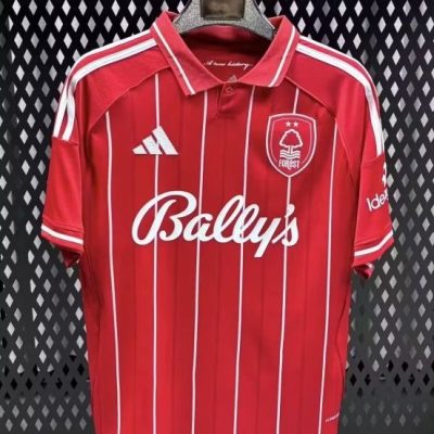 Nottingham Forest Football Jersey Home Custom Shirt 2025/26