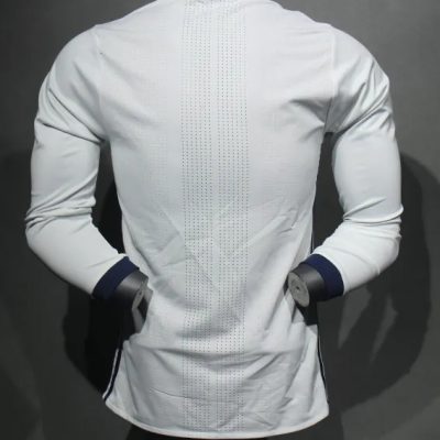 Alternative view of Real Madrid Retro Jersey Home Long Sleeve Soccer Shirt 2016/17