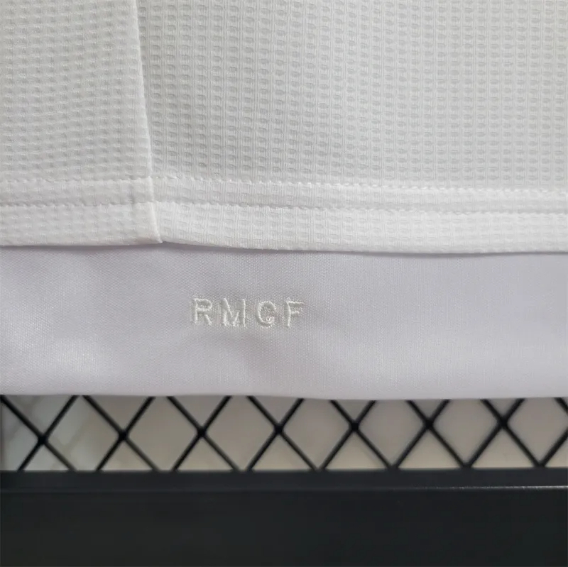 Real Madrid Retro Jersey Home Custom Soccer Shirt 2015/16 - Image 6