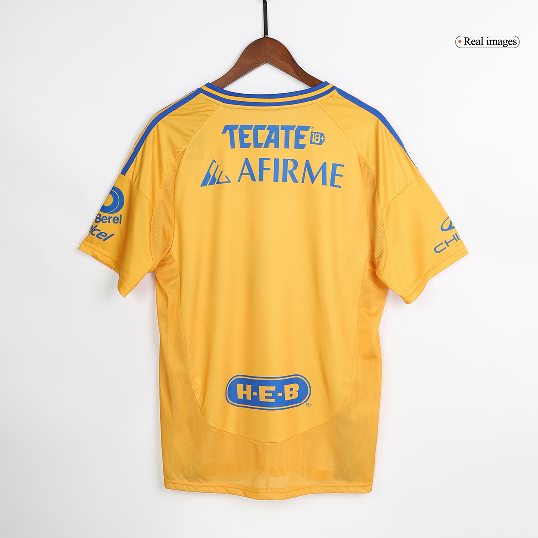 Tigres UANL Soccer Jersey Home Custom Shirt 2024/25 - Image 2