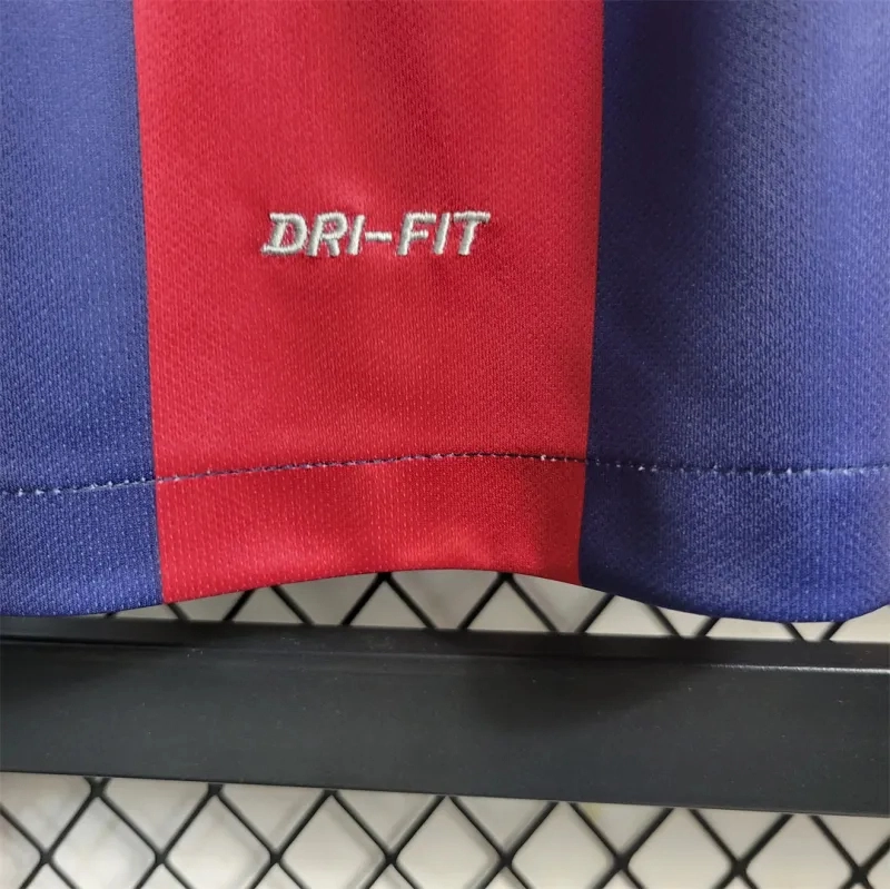 Barcelona Retro Jersey Home Soccer Shirt 2014-15 - Image 6