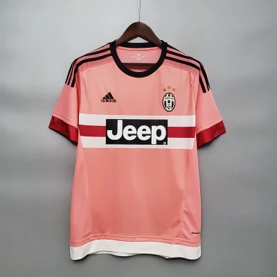Juventus Retro Soccer Jersey Away Custom Shirt 2015-16