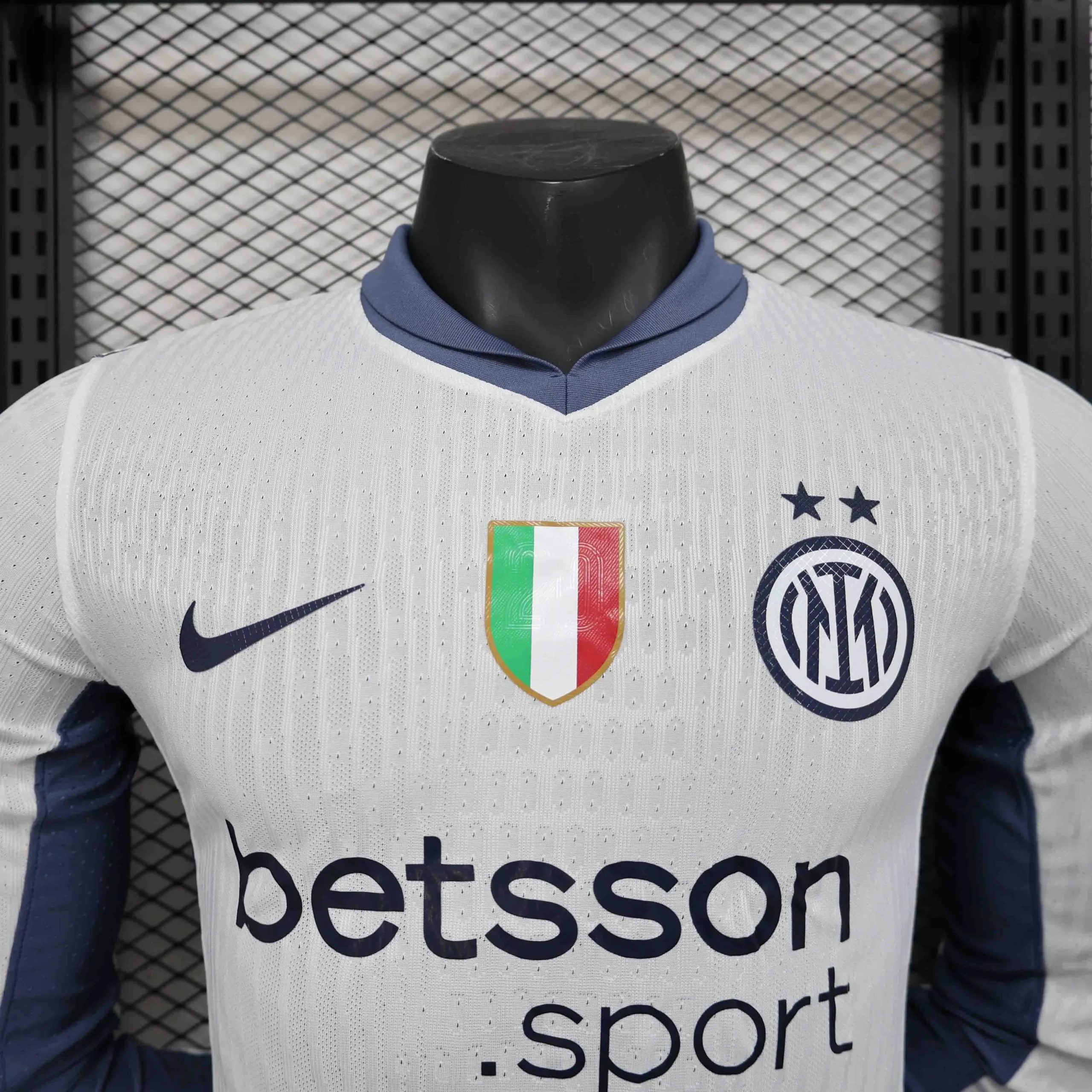Soccer Jersey Inter Milan Away Shirt Long Sleeve 2024/25 - Image 3