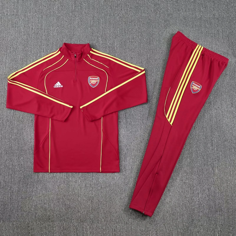 Arsenal UPB Training Kit (Sweatshirt+Pants) Red 2025/26 - Image 2