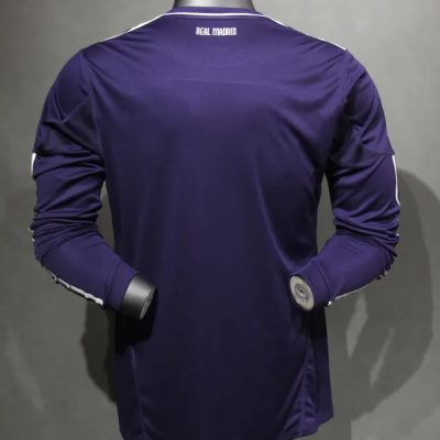 Alternative view of Real Madrid Retro Jersey Third Away Long Sleeve Soccer Shirt 2010/11