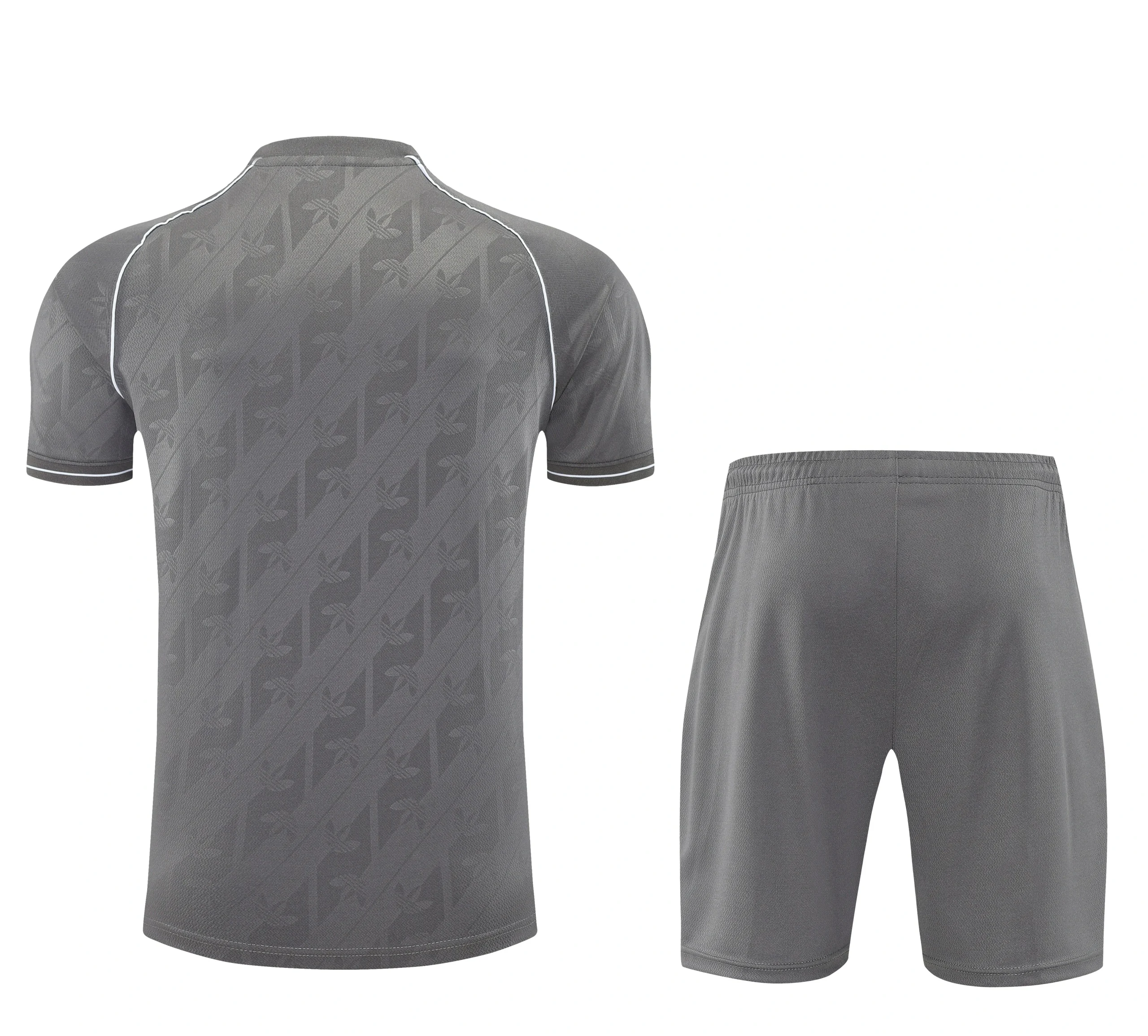 Real Madrid Training Jersey Kit Gray 2025/26 - Image 2