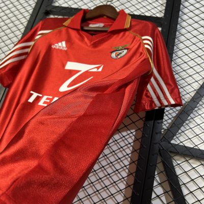 Alternative view of Benfica Retro Soccer Jersey Home Custom Shirt 1998/99