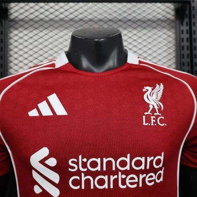 Alternative view of Liverpool  Football Jersey Home Shirt 2025/26