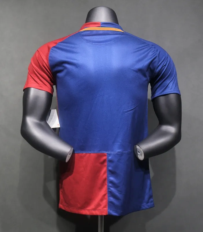 Barcelona Retro Jersey Home Soccer Shirt 2008-09 - Image 2