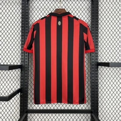 Alternative view of AC Milan Soccer Jersey 125th Anniversary Custom Shirt 2024/25