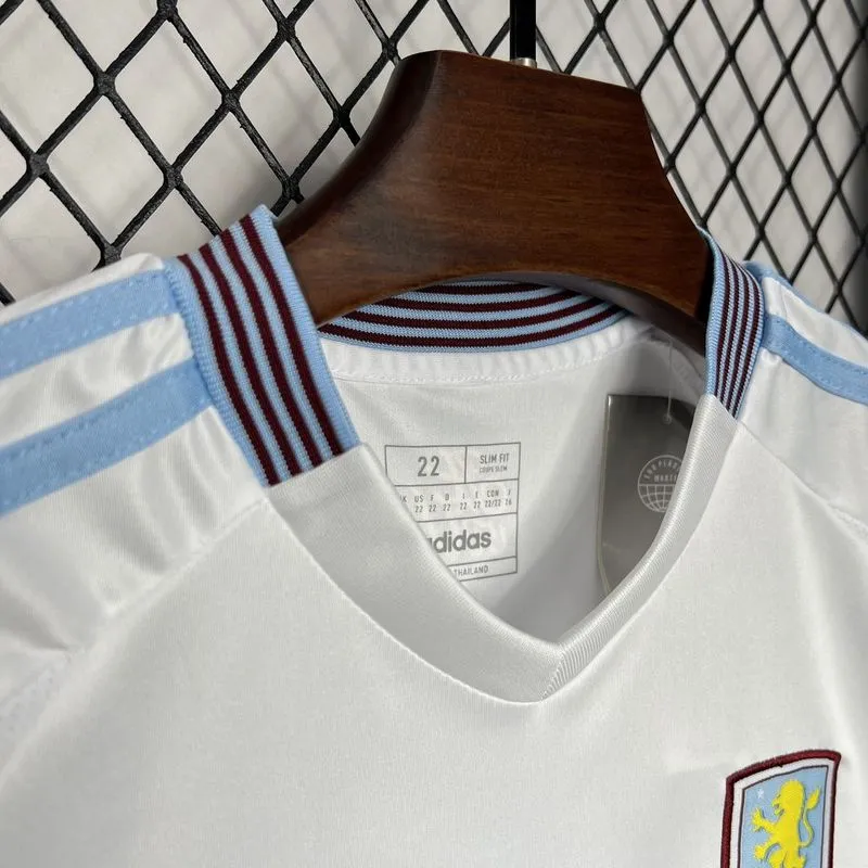 Aston Villa Football Jersey Away Kids Kit Jersey+Shorts 2024/25 - Image 6