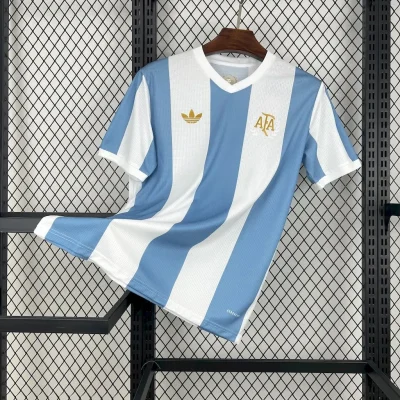 Argentina Soccer Jersey Custom Shirt 2024 50th Anniversary
