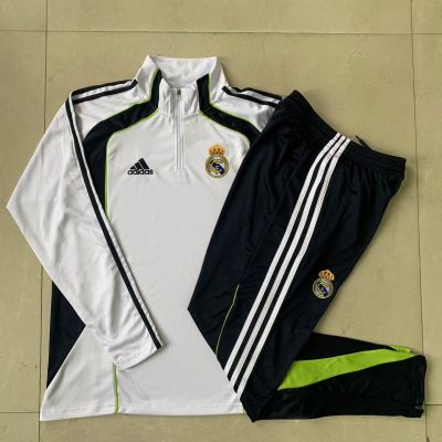 Alternative view of Kids Real Madrid Training Kit (Sweatshirt+Pants) White 2025/26
