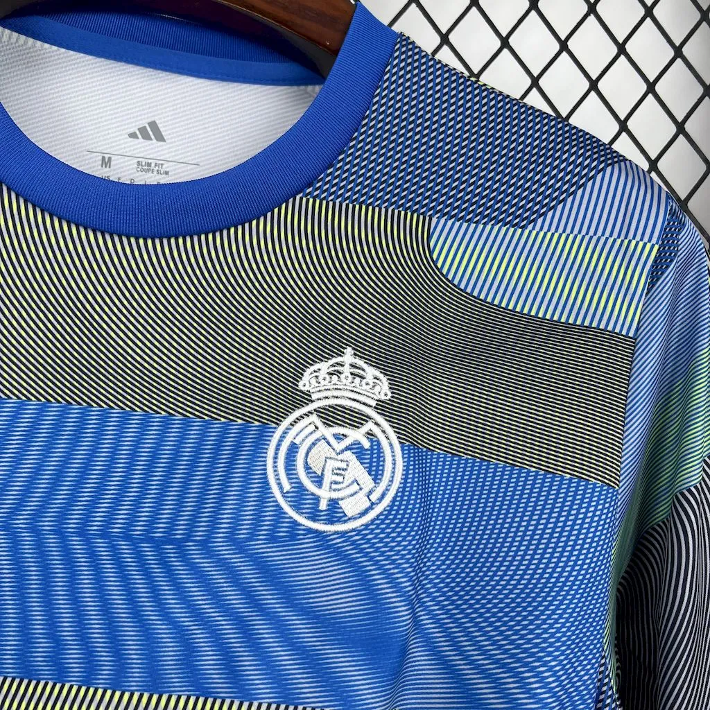 Real Madrid Soccer Jersey Training Custom Shirt 2025/26 - Image 4