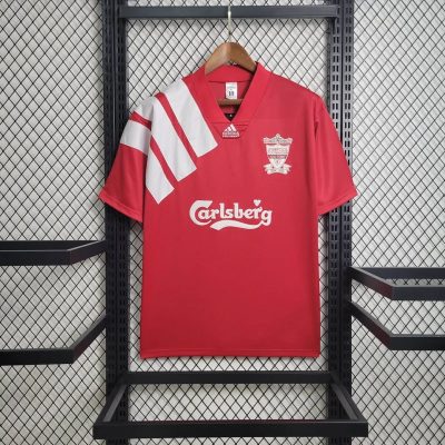 Liverpool Retro Football Jersey Home Custom Shirt 1992-93
