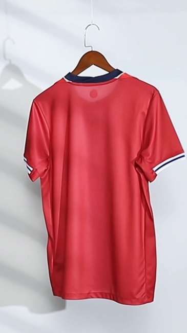 Norway Soccer Jersey Home Custom Shirt 2024 - Image 2