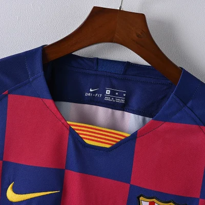 Alternative view of Barcelona Retro Jersey Home Soccer Shirt 2019/20