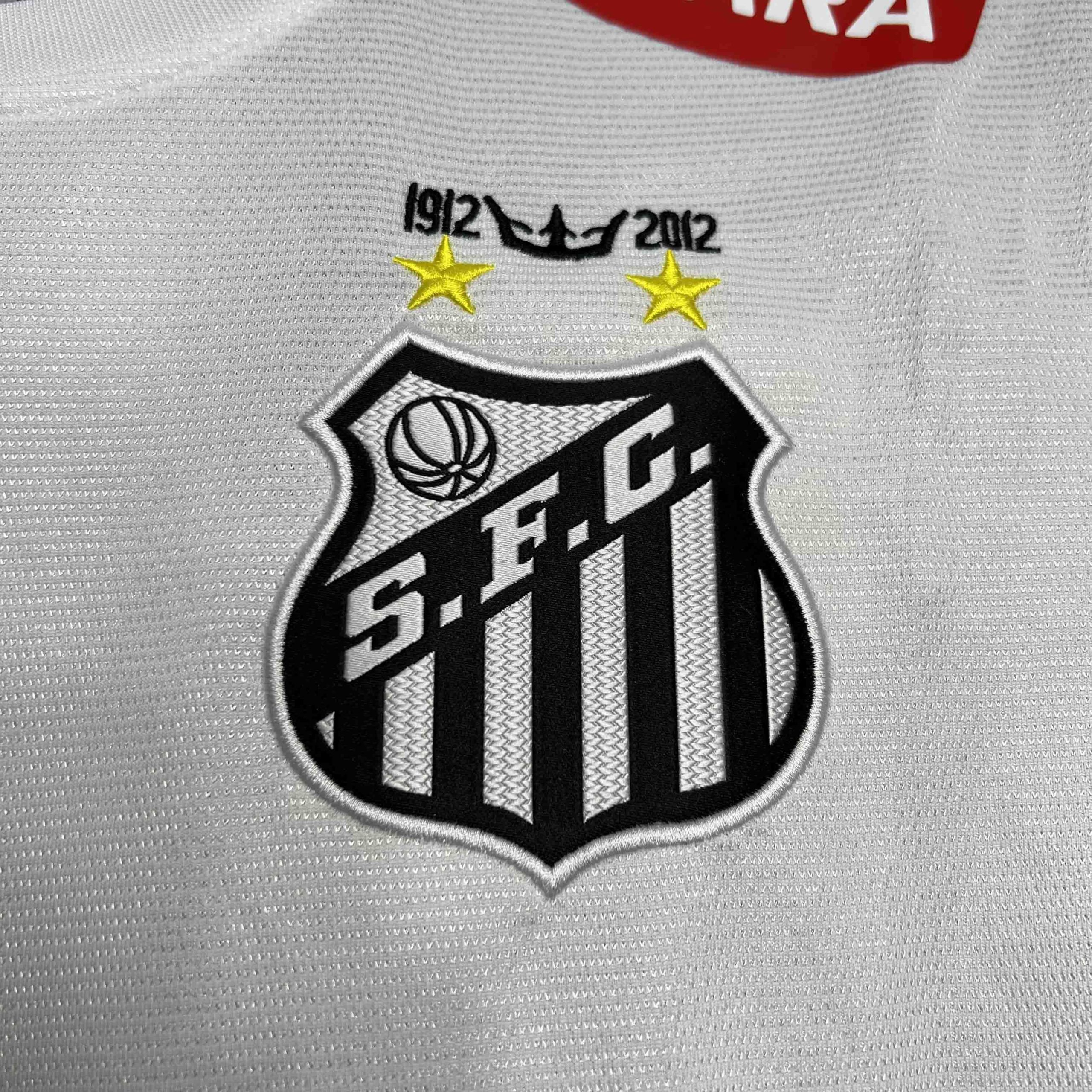 Santos FC Retro Soccer Jersey Home Custom Shirt 2012 - Image 4