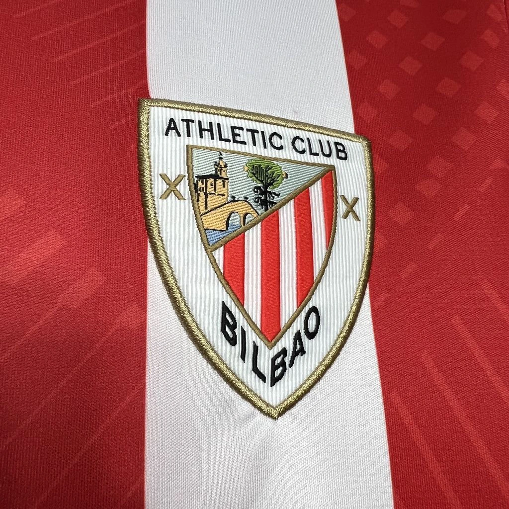 Athletic Club de Bilbao Soccer Jersey Home Custom Shirt 2024/25 - Image 4