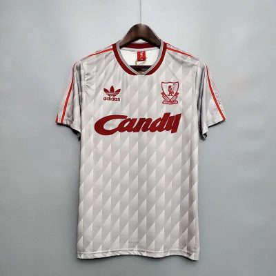Liverpool Retro Football Jersey Away Custom Shirt 1989-91