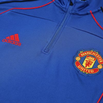 Alternative view of Manchester United Training Kit (Sweatshirt+Pants) Blue 2025/26 - Player Version