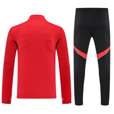 Alternative view of Manchester United  Training Kit (Sweatshirt+Pants) Red 2025/26 - Player Version