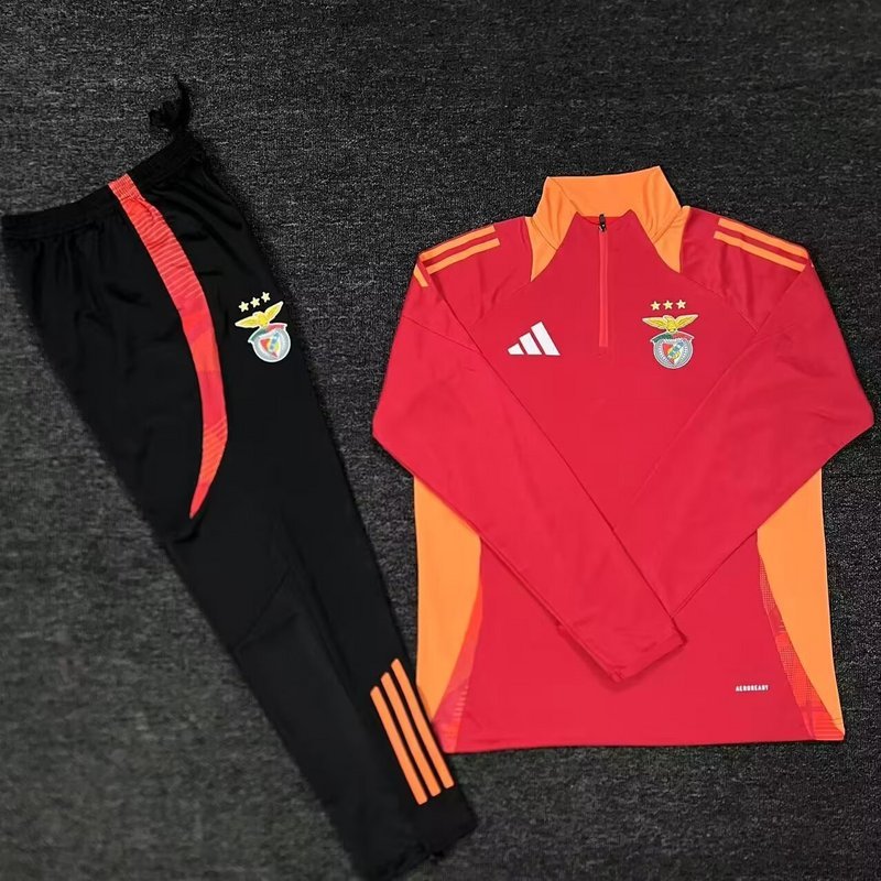 Benfica Training Kit (Sweatshirt+Pants) Red 2025/26 - Image 4