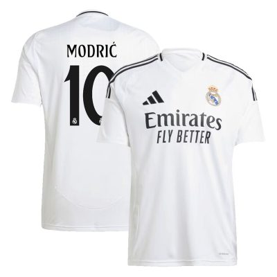 MODRIĆ #10  Real Madrid Soccer Jersey Home Custom Shirt 2024/25