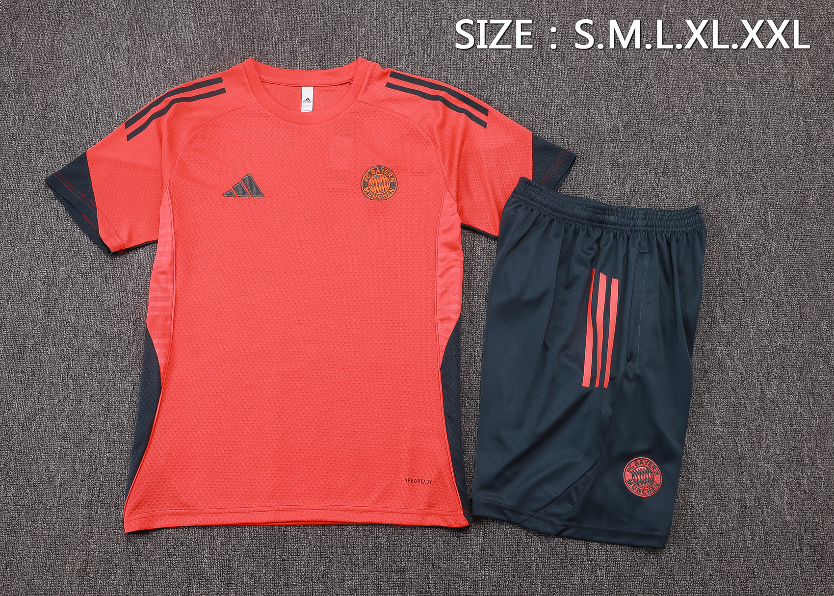 Bayern Munich Training Jersey Kit Orange 2025/26 - Image 2