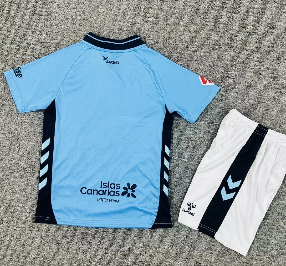 UD Las Palmas Soccer Jersey Away Kids Kit Jersey+Shorts 2025/26 - Image 2