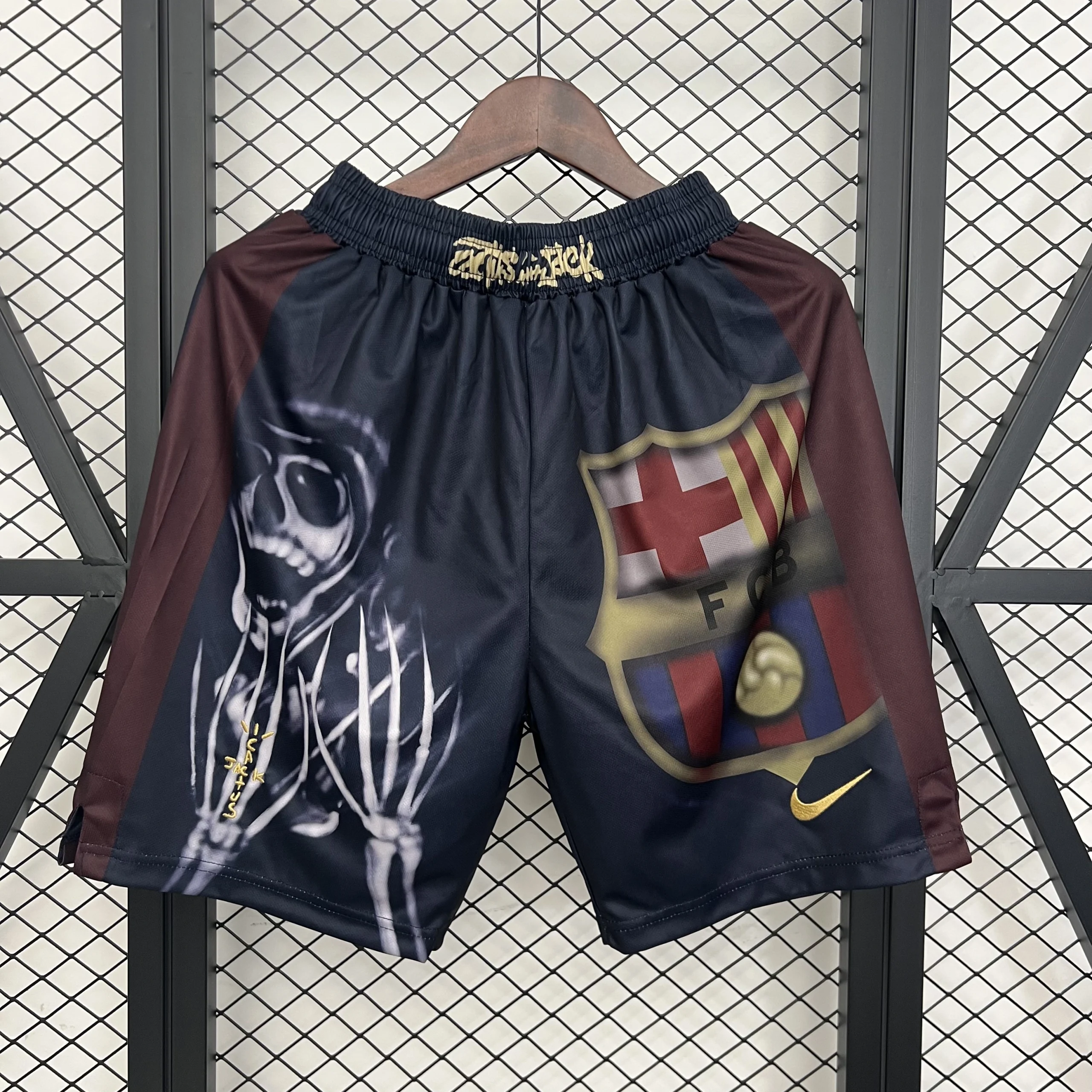 Barcelona Soccer Shorts Custom Special Edition 2025/26