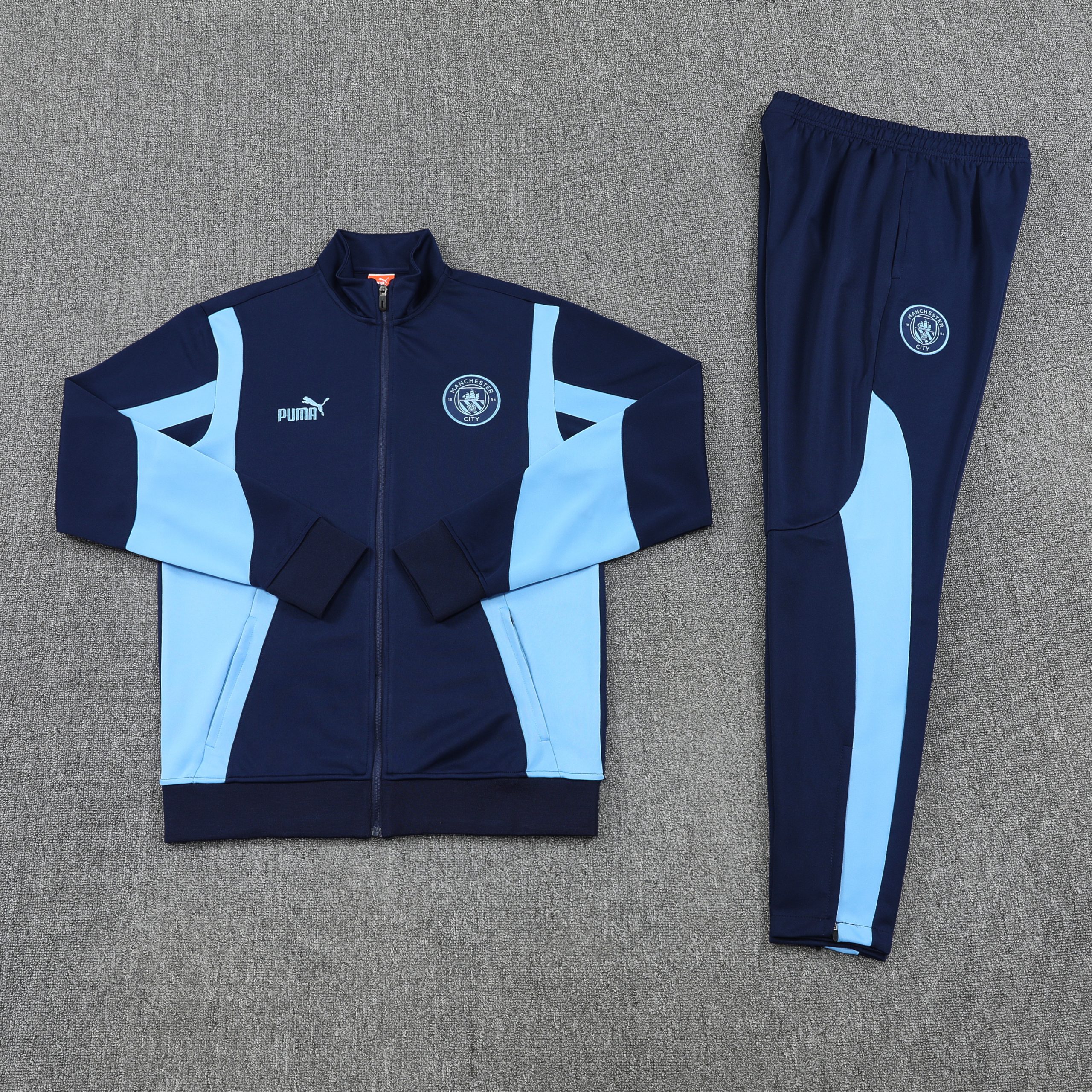 Manchester City Training Kit (Jacket+Pants) Royalblue 2025/26 - Image 4