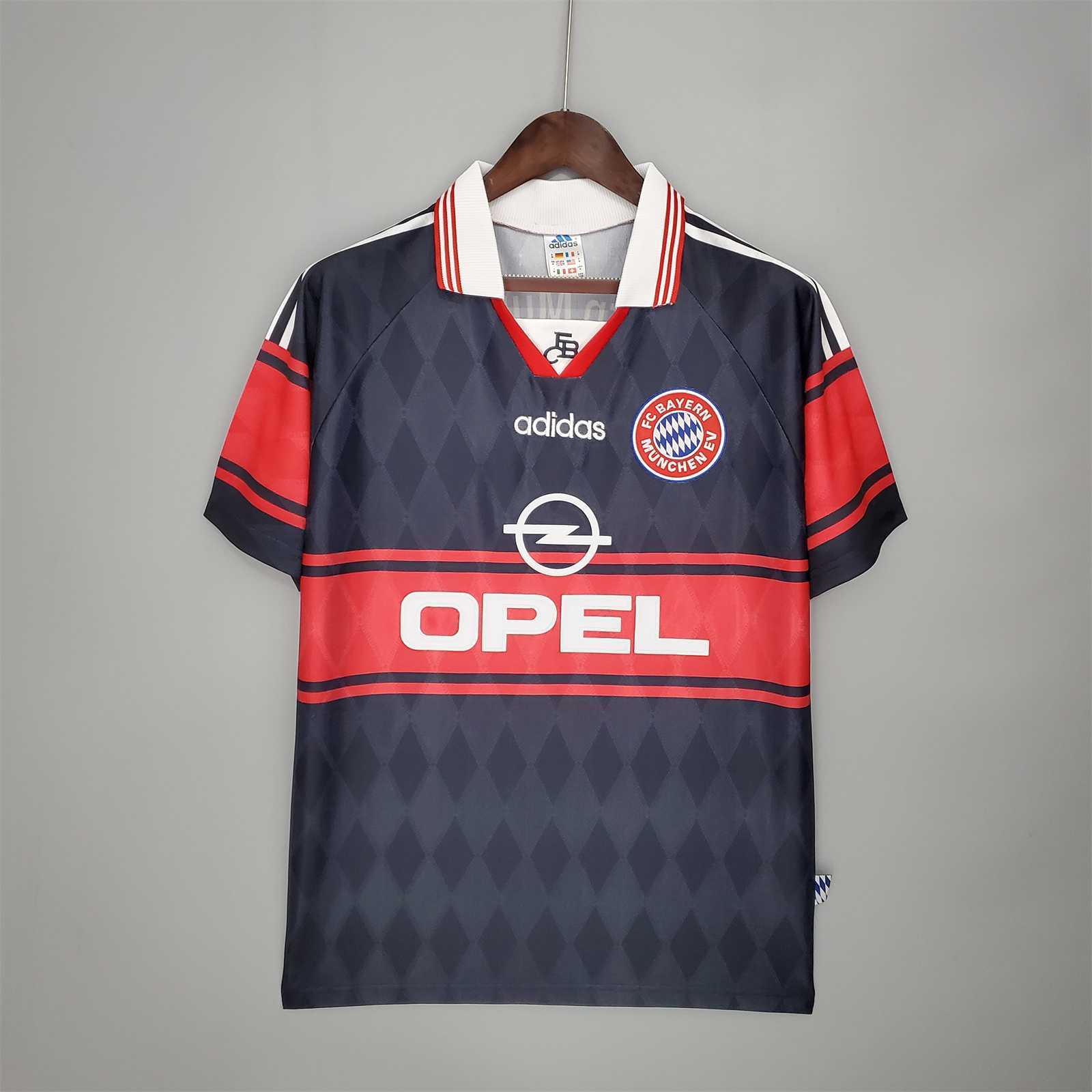 Bayern Munich Retro Jersey Home Soccer Shirt 1997/99