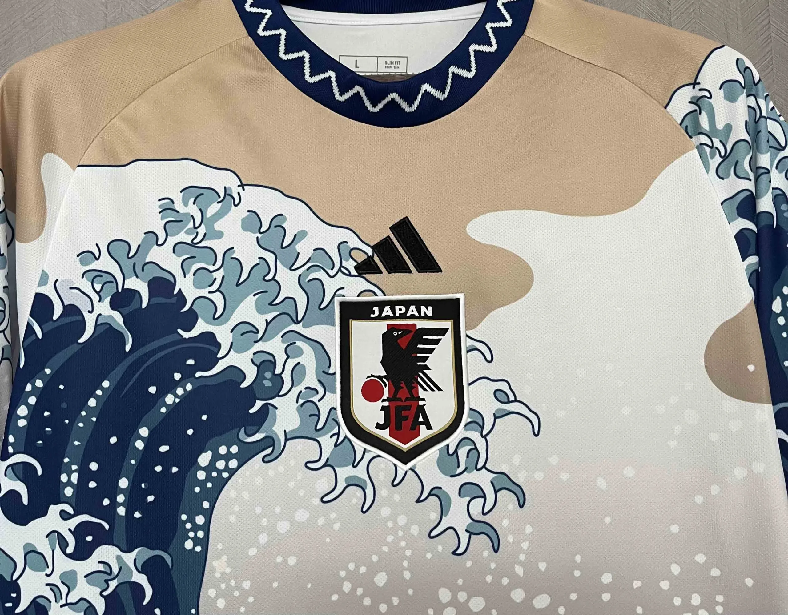 Japan Huge Waves Special Edition Football Uniforms 2024 - Image 3