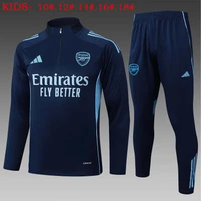 Kids Arsenal Training Kit (Sweatshirt+Pants) Royalblue 2025/26