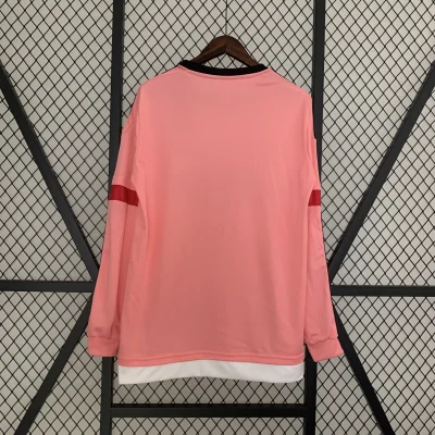 Alternative view of Juventus Retro Soccer Jersey Away Long Sleeve Custom Shirt 2015-16