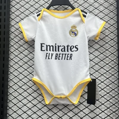 Real Madrid Soccer Jersey Home Baby Uniform 2025/26