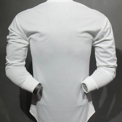 Alternative view of Real Madrid Retro Jersey Home Long Sleeve Soccer Shirt 2019/20