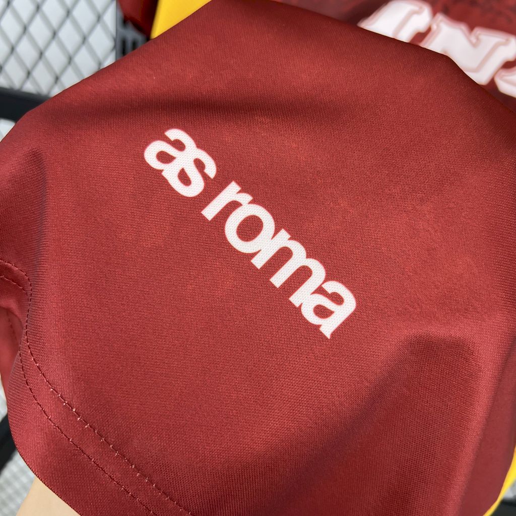 Roma Retro Soccer Jersey Home Custom Shirt 1997/98 - Image 3