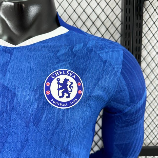 Chelsea Football Jersey Home Long Sleeve Shirt 2025/26 - Image 5