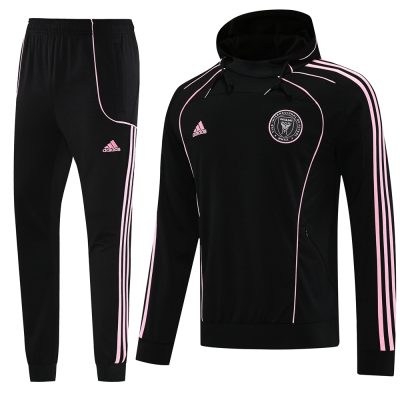 Inter Miami Hoodie Training Kit (Sweatshirt+Pants) Black 2025